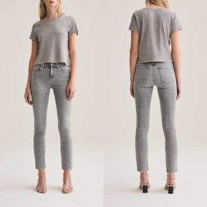 AGOLDE  Toni Mid Rise straight leg Ankle Jeans Sz 29